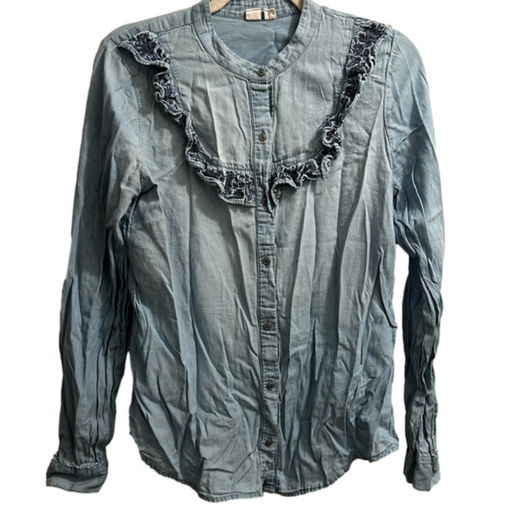 Melrose Market M chambray button down